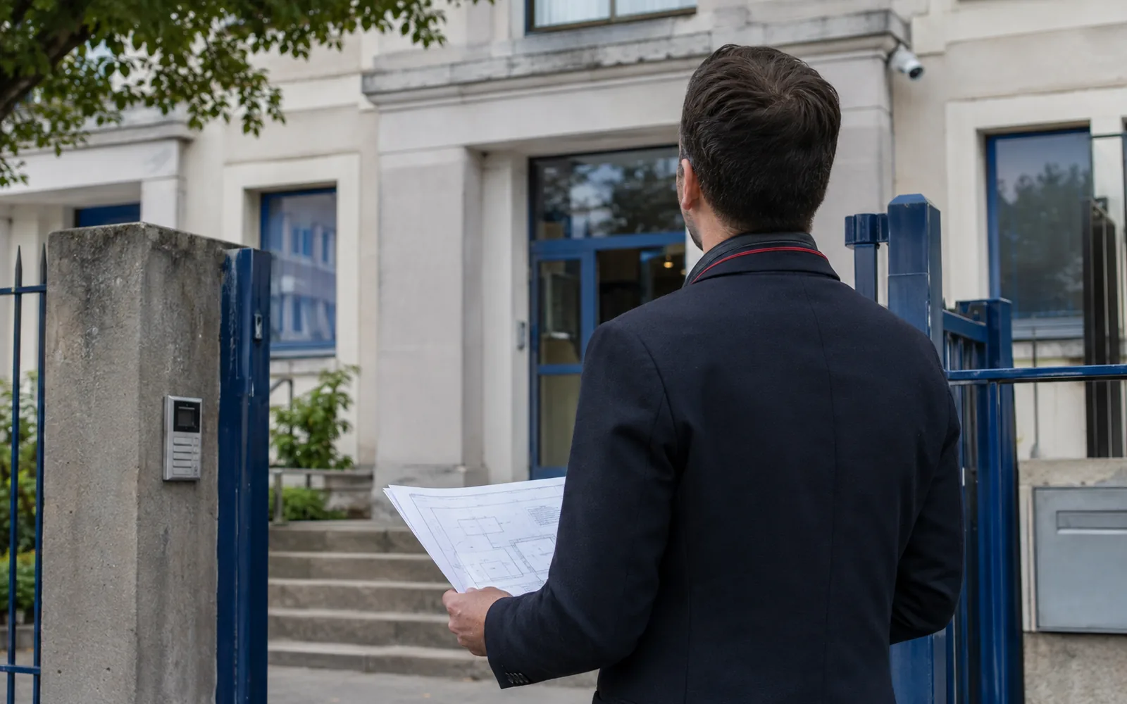 Protection d'un bâtiment communal sensible (école, mairie) : accès et abords